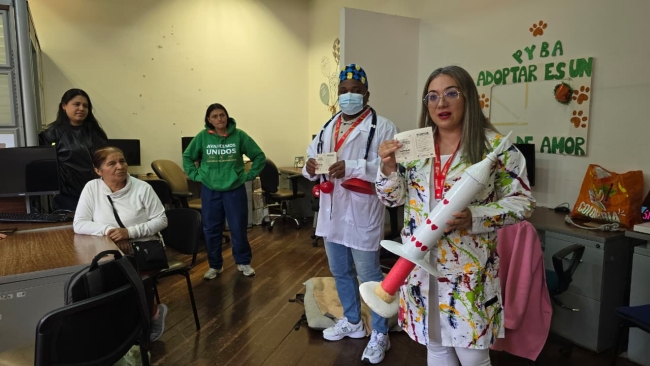 Actividad liderada por el equipo de Política Pública LGBT de la Alcaldía Local