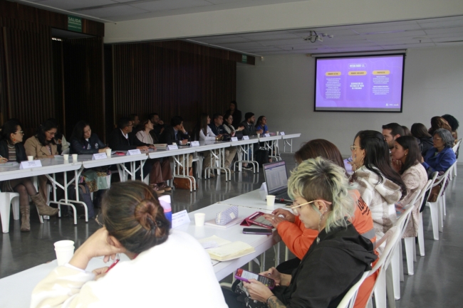 En el espacio se presentó el balance de la atención a víctimas. 