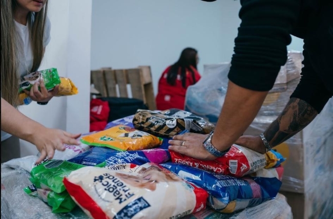 Fotografía relacionada con: Centro de acopio de Tunjuelito trasladó 30 toneladas de ayudas humanitarias.