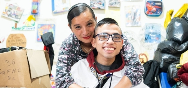 Claudia Grillo, el ángel de las personas con discapacidad múltiple y de sus cuidadoras en Usme