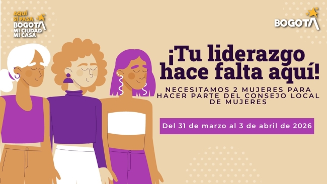 Convocatoria abierta para integrar el Consejo Local de Mujeres en Puente Aranda