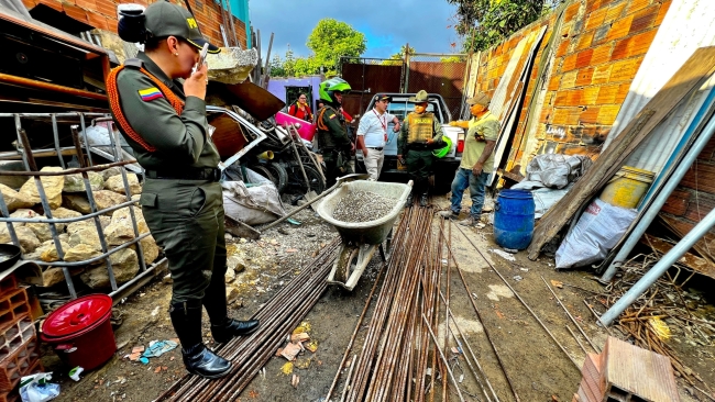 Capturados en Kennedy por ocupar ilegalmente un predio