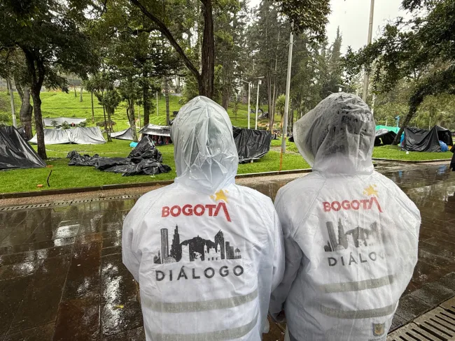 Colaboradores del grupo de Dialogo de la SDG en el Parque Nacional