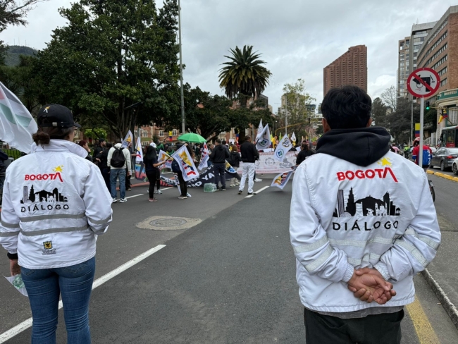 Equipo dialogo en movilizacion