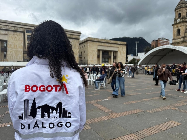 Gestora de diálogo en evento