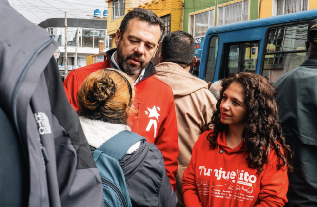 El alcalde Carlos Fernando Galán visitó Tunjuelito y escuchó de primera mano a la comunidad