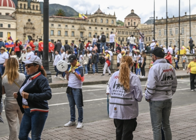 Gestores de dialogo en manifestaciones 