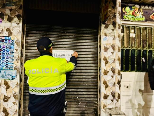 Operación Espacio Público en San Cristóbal: 3 bares cerrados y 1 persona capturada