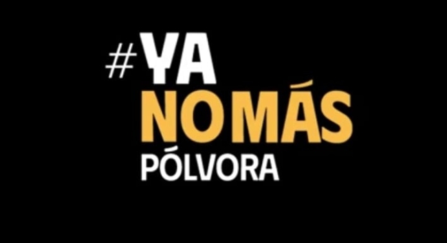 #NoMásPólvora