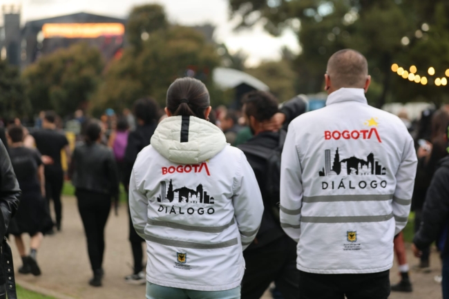 Gestora y gestor de díalogo activos en manifestaciones