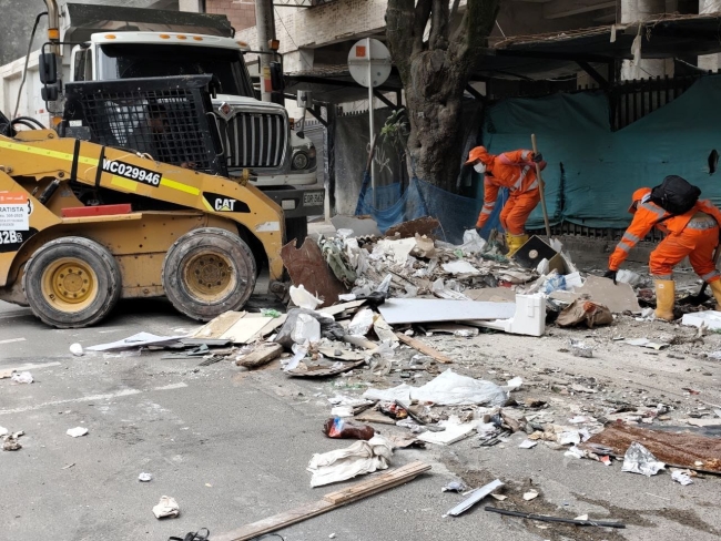 Operación Espacio Público en Chapinero