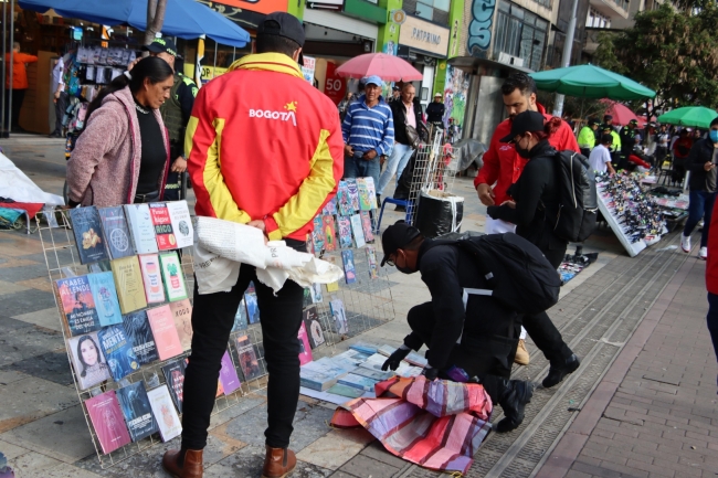 Avanza la implementación del Decreto 315 de 2024, que regula el uso del espacio público en Bogotá