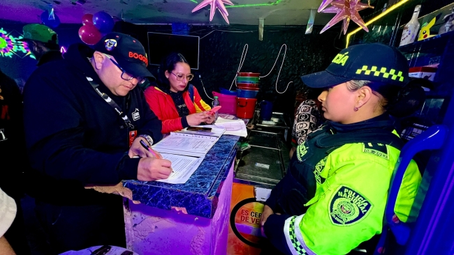 operativo bares sindicato en Keneddy