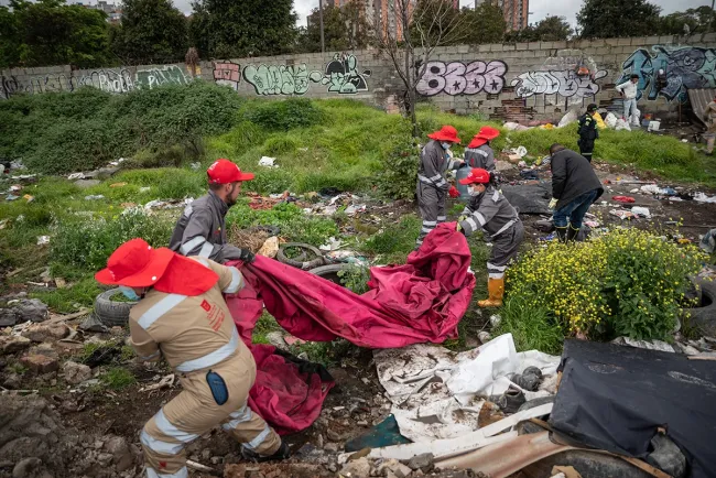Operativo espacio publico Paloquemao