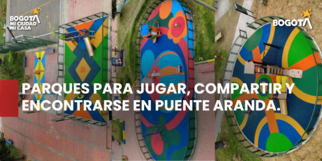 Parques para jugar, compartir y encontrarse en Puente Aranda.
