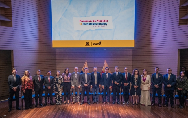 Posesión alcaldías locales Bogotá