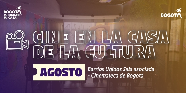 Aviso programación de Cinemateca en Barrios Unidos 2026