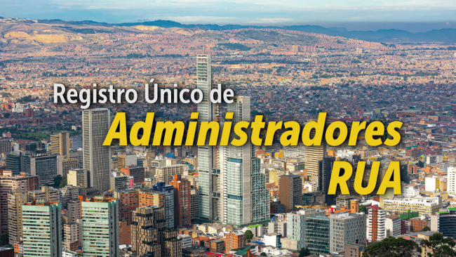 La Secretaría de Gobierno ofrece el RUA, herramienta virtual para consultar administradores de propiedad horizontal en Bogotá de forma gratuita. La Secretaría de Gobierno ofrece el RUA, herramienta virtual para consultar administradores de propiedad horizontal en Bogotá de forma gratuita.