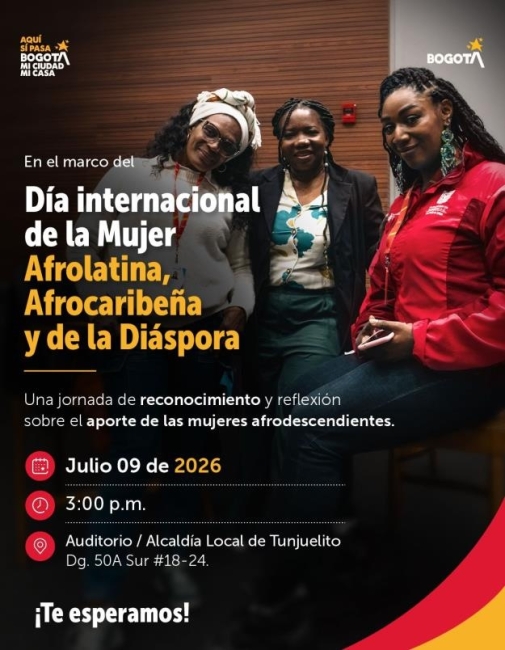Fotografía relacionada con: Tunjuelito conmemorará el Día Internacional de la Mujer Afrolatina, Afrocaribeña y de la Diáspora