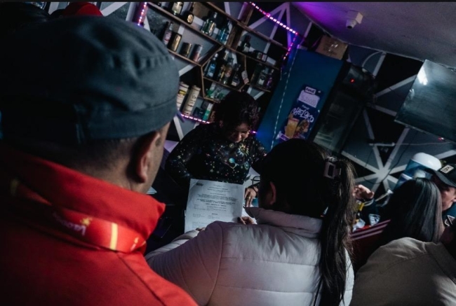 Fotografía relacionada con: Tunjuelito fortalece las acciones de control con operativo de Inspección, Vigilancia y Control a bares.