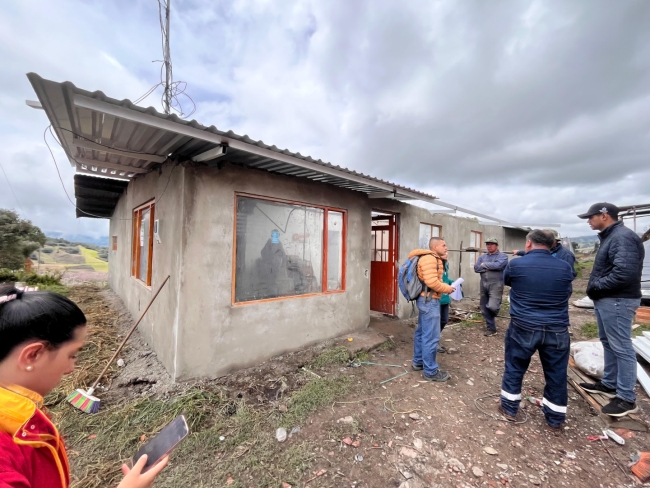 30 familias beneficiadas con el mejoramiento de viviendas rurales en Ciudad Bolívar