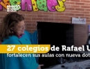 Entrega de dotación en colegios de la localidad