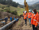 Obras y adelantos en redes de acueducto y alcantarillado en Usme