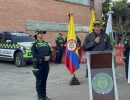 Entrega de vehiculos a la policia de Suba