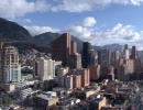 Imagen panorámica de Bogotá
