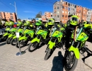 fueron entregadas 212 motocicletas y 41 camionetas para Bogotá