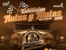 pieza grafica invitación a la exhibición de autos y motos el 20 de julio