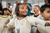 Niños indígenas en evento en Cabildo Inga